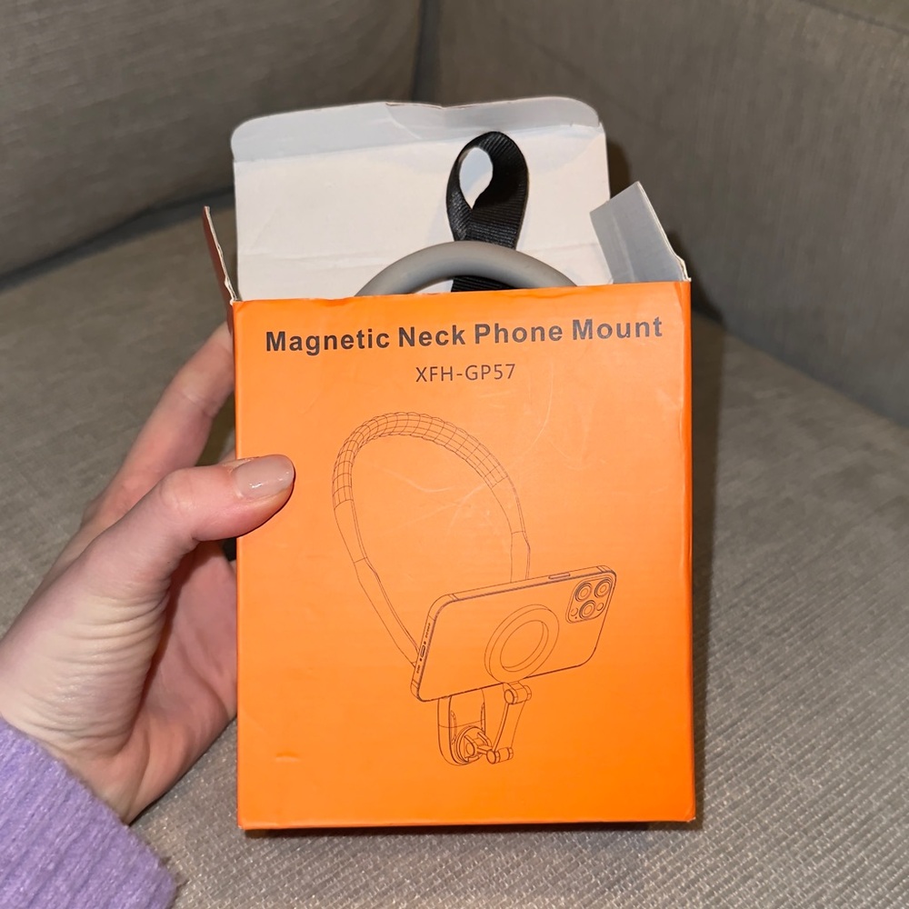 Magnetic Neck Phone Mount